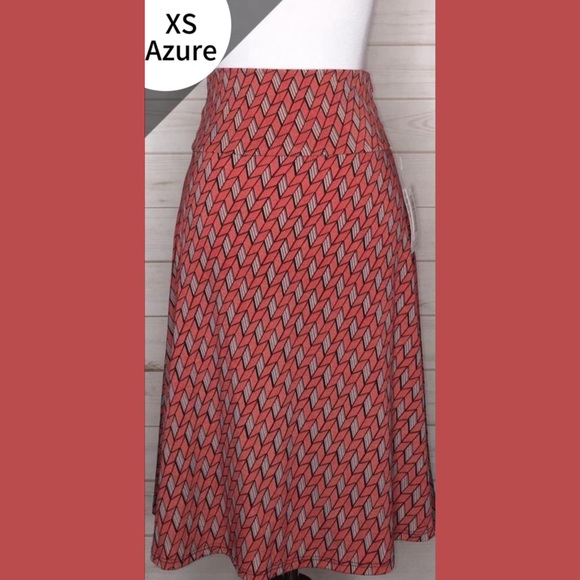 LuLaRoe Dresses & Skirts - ❌ SOLD ❌ NWT LuLaRoe XS Azure A-line Skirt
